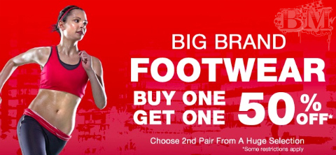 SportChek Sport Chek Canada: BOGO 50% Off Footwear