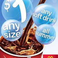 McDonalds Canada: $1 Drinks All Summer Long Photo McDonalds Canada: $1 Drinks All Summer Long