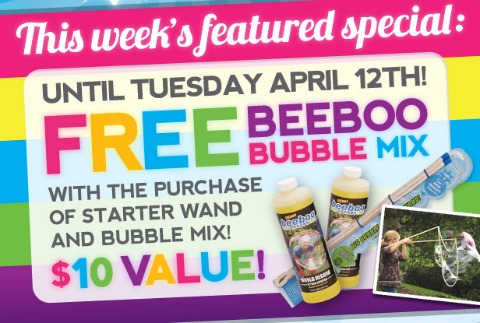 Mastermind Toys: Free Bubble Mix ($9.95) With Purchase 