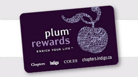 Chapters Free Plum Rewards Card: Save 5% On Books Online Photo Chapters Free Plum Rewards Card: Save 5% On Books Online