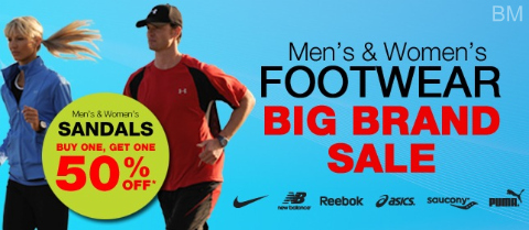 SportChek SportChek Canada: Big Brand Footwear Sale