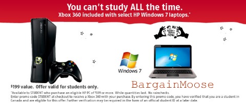 Future Shop / Best Buy Canada: Free Xbox 360 4GB Console With Select Laptops Photo Future Shop / Best Buy Canada: Free Xbox 360 4GB Console With Select Laptops