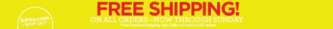 Bluenotes Canada: Free Shipping On All Orders