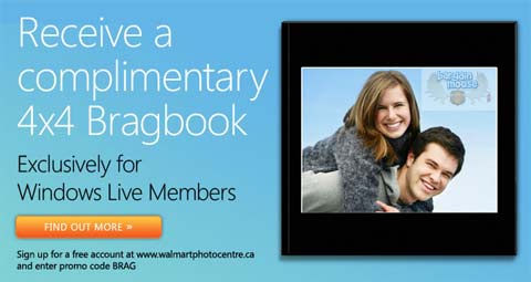 Brag Canadian Freebies: Walmart Free 4x4 Photobook
