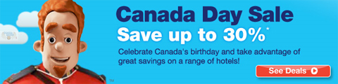Canada Day Sale @ Hotels.com