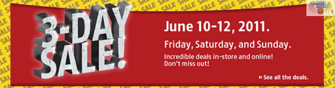 Future Shop Canada 3 Day Sale This Weekend