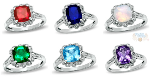 Peoples-rings Vintage Inspired Gemstone Rings For $89 @ Peoples