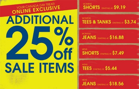 Bootlegger Canada: Save An Extra 25% Off Sale Items Photo Bootlegger Canada: Save An Extra 25% Off Sale Items