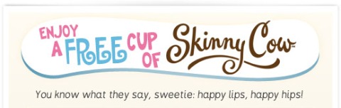 New Skinny Cow Coupon: Free Cup Of Ice Cream