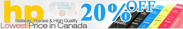 123inkcartridges.ca: 20% Off HP Ink Coupon Code