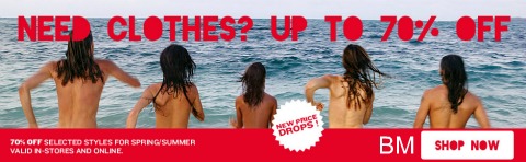 Bench Bench Canada: Up to 70% Off Sale