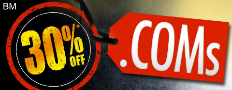 GoDaddy GoDaddy: Save 30% on .COM Domains Coupon Code