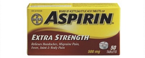 Aspirin: $6 Printable Coupon