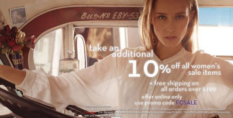 French Connection Canada: Save 10% And Free Shipping Photo French Connection Canada: Save 10% And Free Shipping
