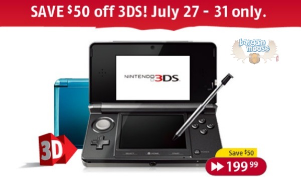 Future Shop Canada: Save $50 On Nintendo 3DS