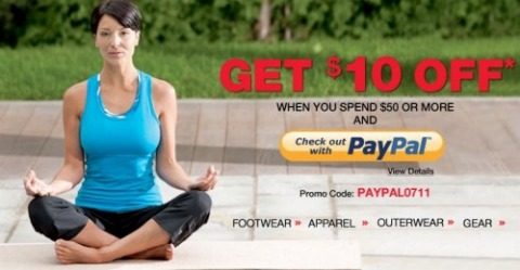 Sportchek Canada: Save $10 off $50 When You Pay With PayPal Photo Sportchek Canada: Save $10 off $50 When You Pay With PayPal