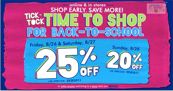 Childrens Place Canada: Save 20   25% Coupon