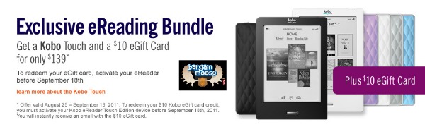 Chapters Canada: $139 Kobo Bundle With $10 eGift Card Photo Chapters Canada: $139 Kobo Bundle With $10 eGift Card