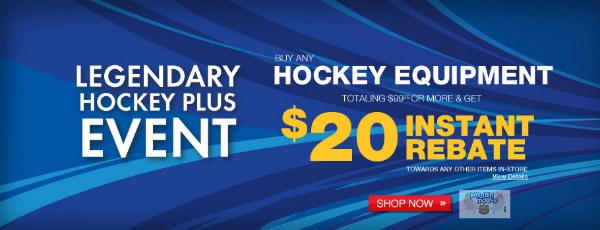 Sportchek Sport Chek Canada: $20 Instant Rebate With $99.99 Hockey Purchase & Free Skate Sharpening