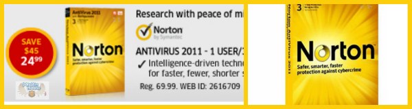 TheSource The Source Canada: save $45 on Norton Anti Virus Now $24.99