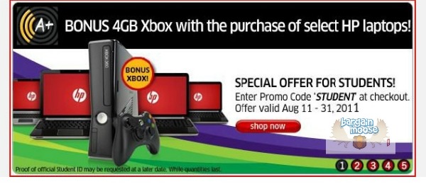 The Source Canada: Bonus XBOX With Select HP Laptop Purchase Photo The Source Canada: Bonus XBOX With Select HP Laptop Purchase