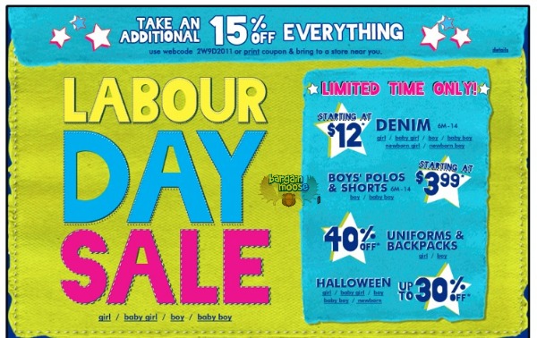 Children's place.ca coupon code