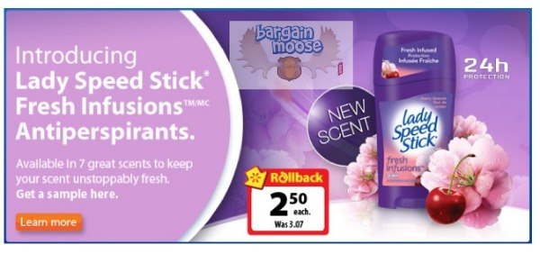 Canadian Freebies: Free Sample Of Lady Speed Stick Photo Canadian Freebies: Free Sample Of Lady Speed Stick