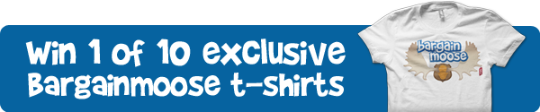 Bargainmoose 3rd Birthday   Win 1 of 10 exclusive Bargainmoose t shirts!