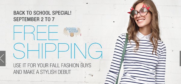 Simons Canada: Free Shipping