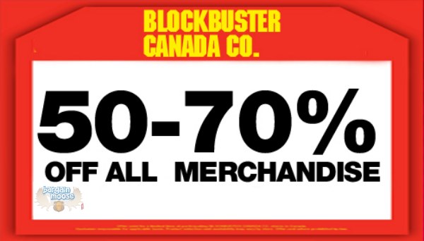 blockbuster Blockbuster: Now 50 70% Off