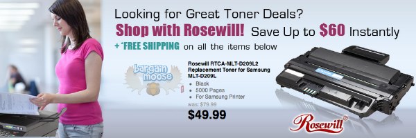 newegg Newegg.ca: Rosewill Toner Sale With Free Shipping