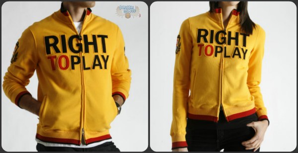 Roots: Right to Play Men & Womens Track Jackets $39.94 Each (Orig. $70)