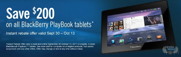 Chapters: Blackberry Playbook Tablets Starting at $299.99 With Free Shipping