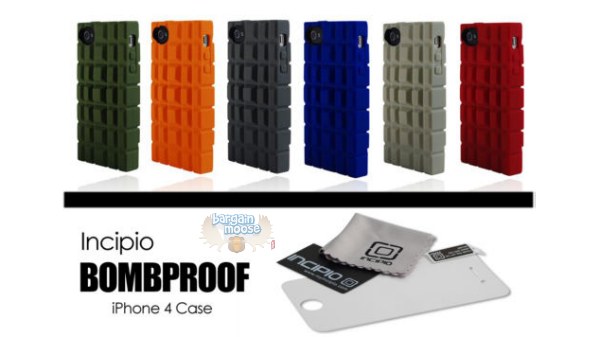 ebay eBay Canada: 57% Off Incipio Bombproof Rugged Grenade Case for iPhone 4 $12.99 + Free Shipping