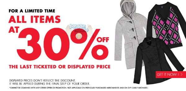 Jacob.ca: New Shopping Online + 30% Off