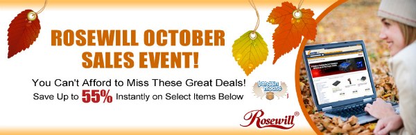 newegg Newegg Canada: Rosewill October Sale Up to 55% Off