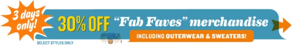 Old Navy Canada: Save 30% Off Fab Faves