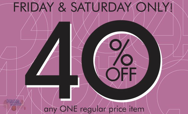 Rickis Canada: 40% Off 1 Item (2 Days Only)