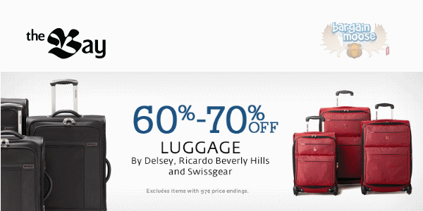 The Bay: 60% 70 % Off Luggage Photo The Bay: 60% 70 % Off Luggage