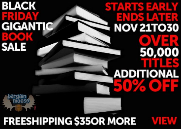Bookcloseouts Canada: Black Friday Extra 50% Off