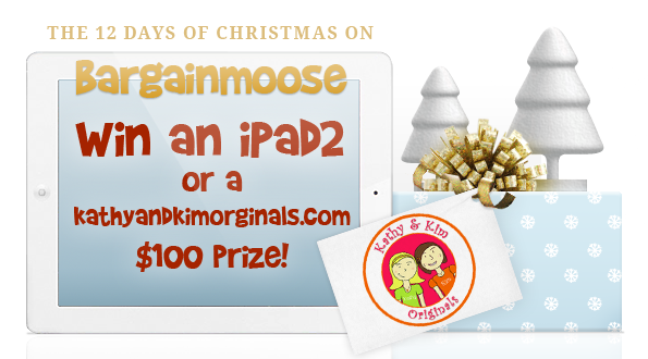 Win an iPad 2 & $100 Kath & Kim Originals voucher Day 1 Christmas Contest: $100 Kathy & Kim Originals voucher & extra iPad 2 entries!