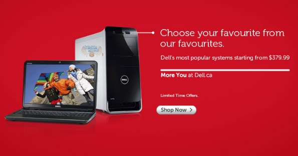 dell Dell Canada: Coupon Code + Deals
