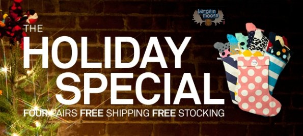 happysocks Happy Socks: Buy 4 Pairs of Socks, Get Free Christmas Stocking + Shipping