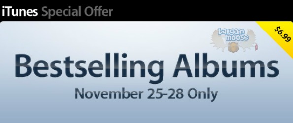 iTunes: Bestselling Albums $6.99 (Nov. 28) Photo iTunes: Bestselling Albums $6.99 (Nov. 28)