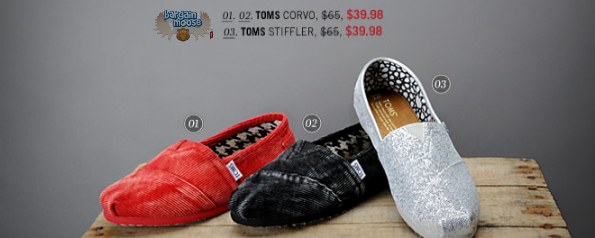 locale Locale Canada: $25 Off Select Toms Now $39.98