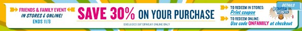 Old Navy Canada: 30% Off Coupons