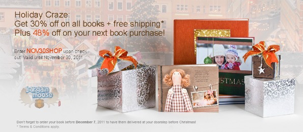 Photobook Canada: 30% Off + 48% Off Your Next Order