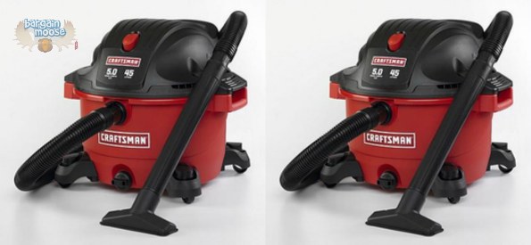 Sears Canada: 50% Off   Craftsman 45L Wet/Dry Vac $59.99