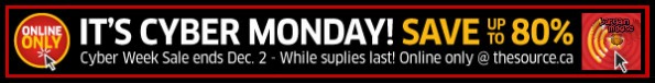 The Source Cyber Monday Sale: Save Up To 80% Off