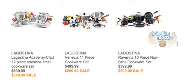 The Bay: Save 50% or More on Lagostina Cookwear